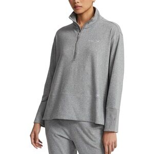RLX Ralph Lauren LS Cloud Fleece Funnel Neck Quarter Zip Pullover, NWT